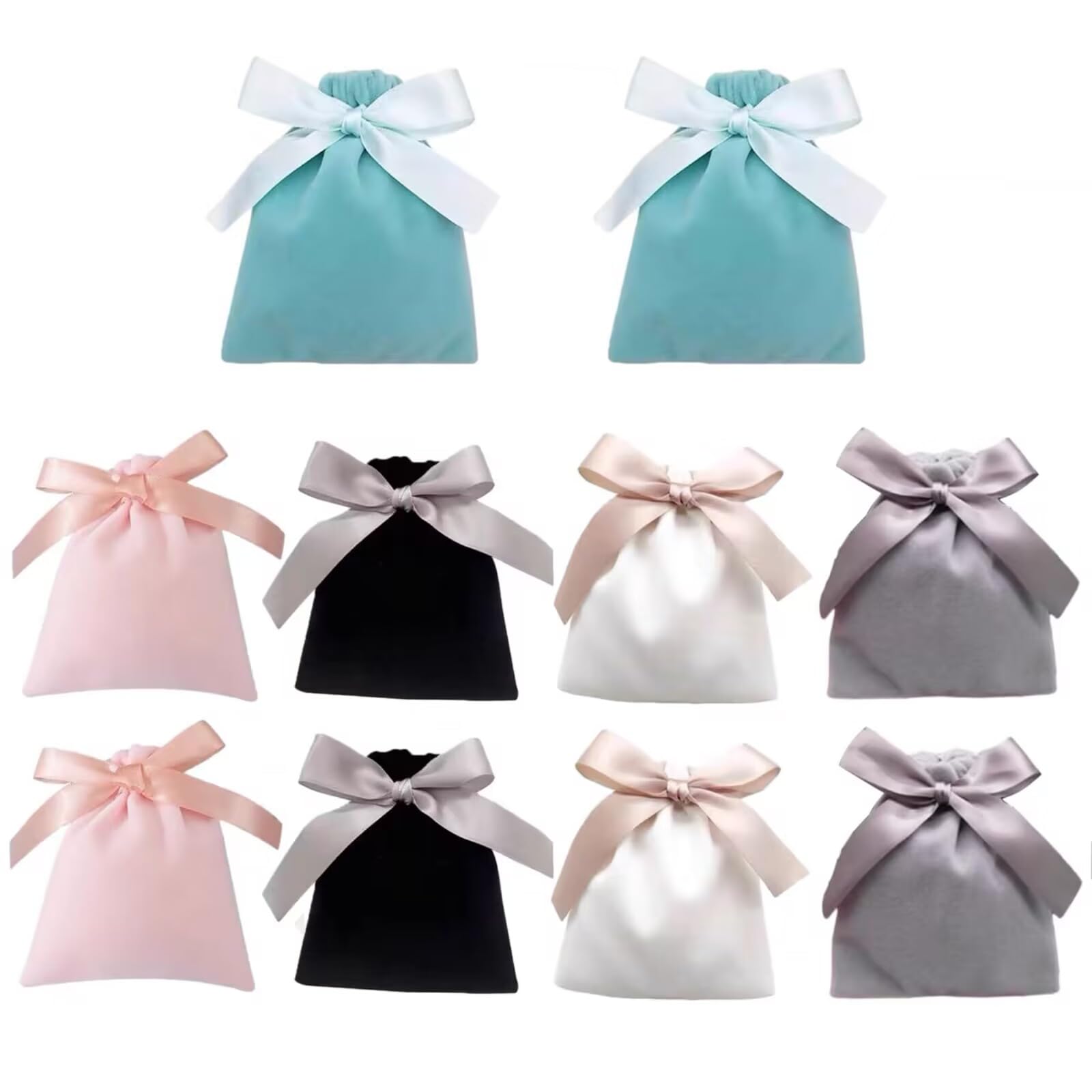 Amazon.co.jp: FIRST STAR ジュエリーポーチ 巾着袋 ジュエリー袋 10枚